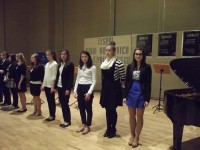 Uroczysta gala z udziałem laureatów i finalistów wojewódzkiej olimpiady z biologii.