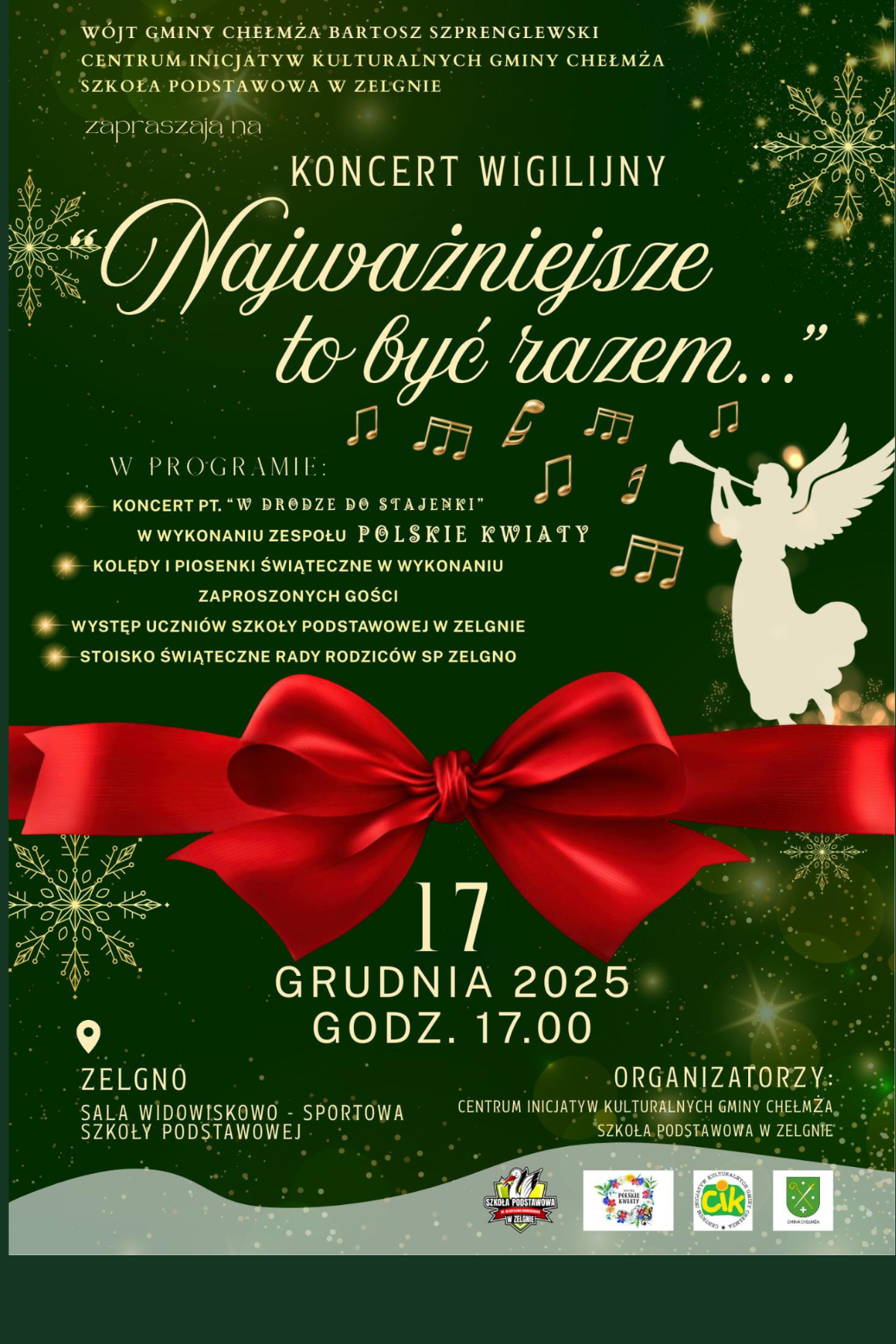 Koncert Wigilijny - zapraszamy!